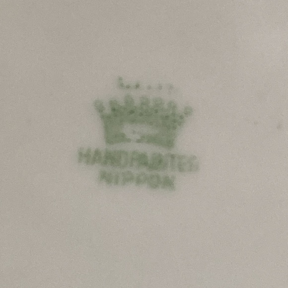 Two vintage porcelain plates. Nippon - Picture 7 of 12